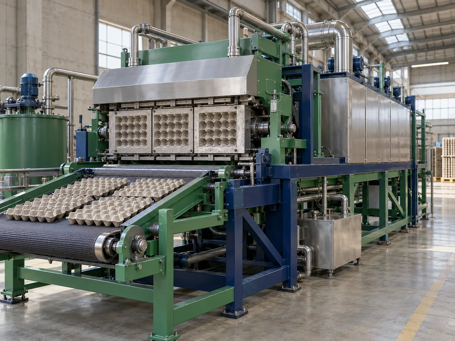 Representative 1X3 Molding Egg Tray Machines equipment