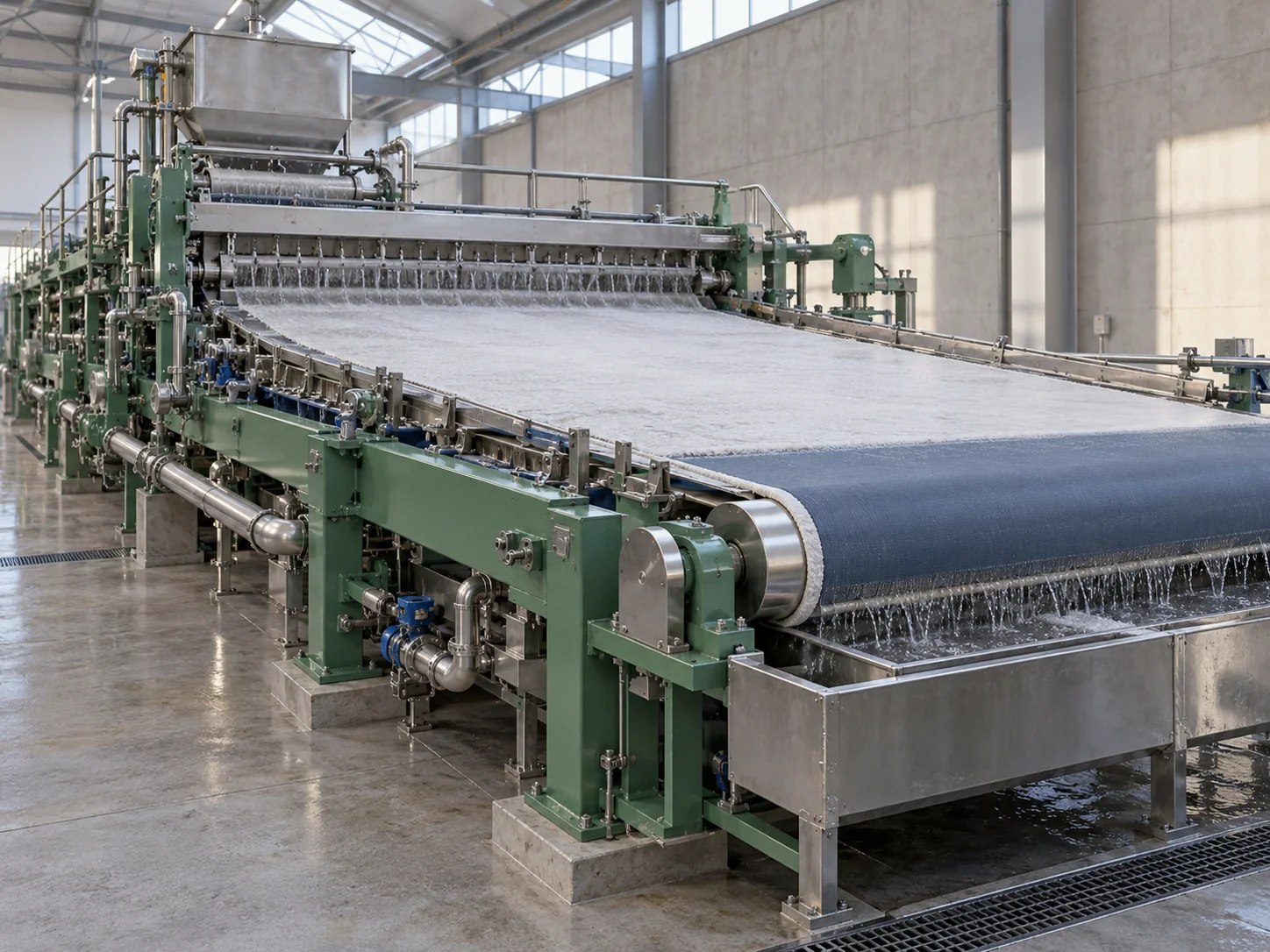 Representative Fourdrinier Wire Part Filter Paper Making Machine equipment