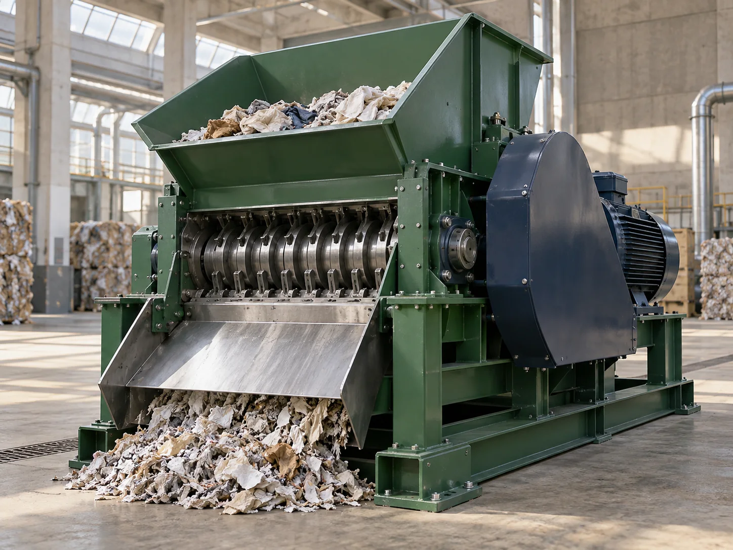 Representative Rag Chopper Machine equipment