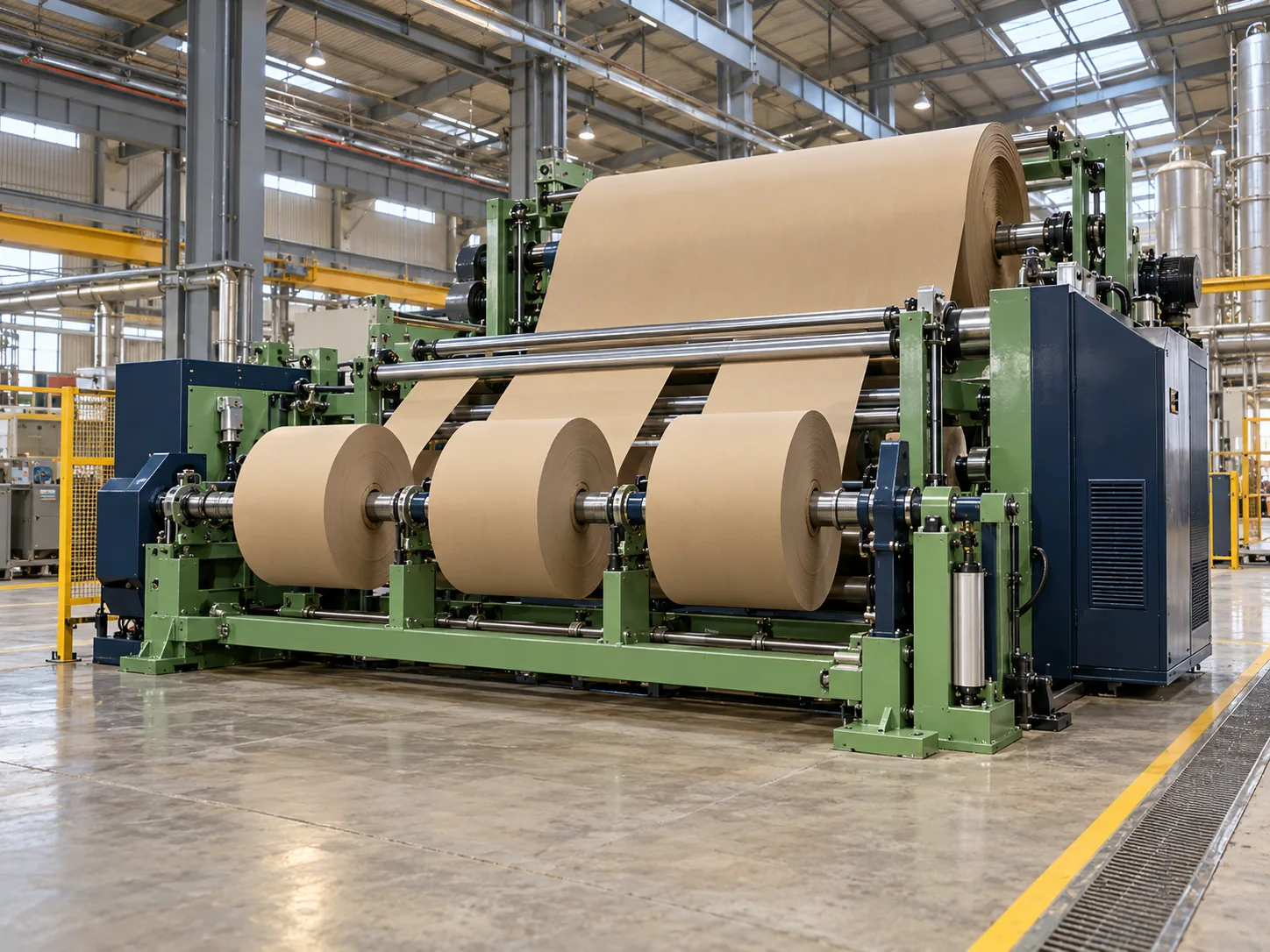 Representative Rewinder Kraft Paper Making Plant equipment