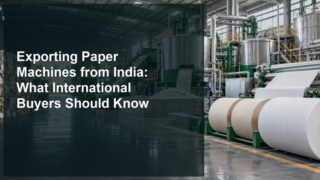 Representative paper machinery imagery